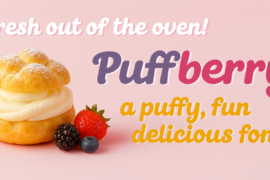 Puffberry Font