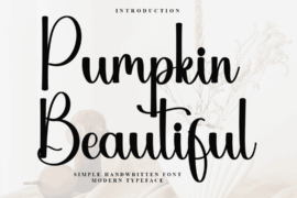 Pumpkin Beautiful Font