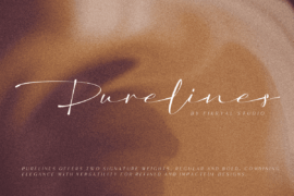 Purelines Font Family