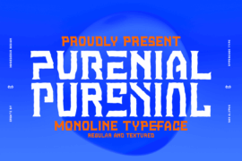 Purenial DEMO Font
