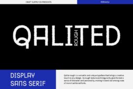 Qalited Rough Demo Font