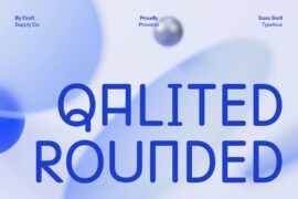 Qalited Rounded Demo Font