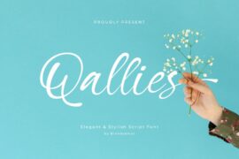 Qallies Font