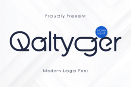 Qaltyger Trial Font
