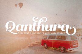 Qanthura Typeface Font