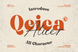 Qeica Font
