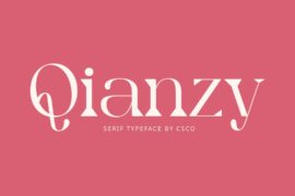 Qianzy Demo Font