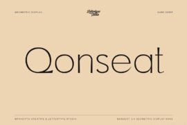 Qonseat DEMO Font