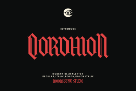 Qordhion Font Family