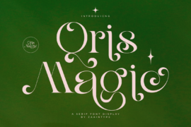 Qris Magic Font