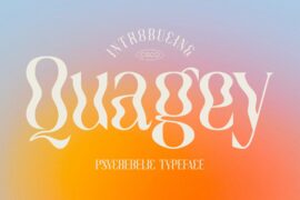 Quagey Demo Font