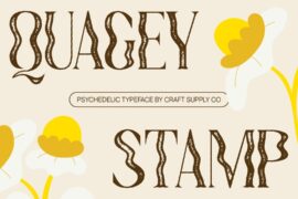 Quagey Stamp Demo Font