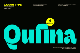 Qufina Demo Font