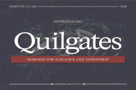 Quilgates Font
