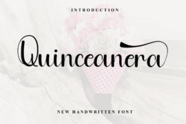 Quinceanere Font