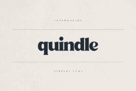 Quindle Demo Font