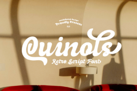 Quinols DEMO Font