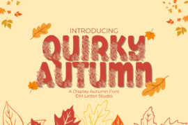 Quirky Autumn Font