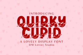 Quirky Cupid Font