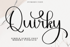 Quirky Font