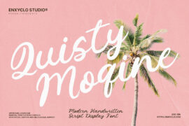 Quisty Moqine Font