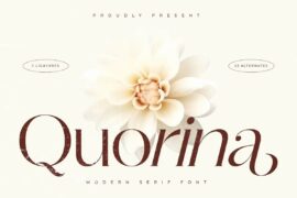 Quorina DEMO VERSION Font Family
