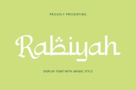 Rabiyah Font