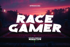 Race Gamer Demo Font