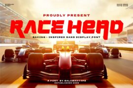 Race Head Font