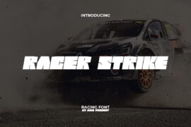 Racer Strike Demo Font