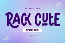 Rack Cute – Personal Use Font
