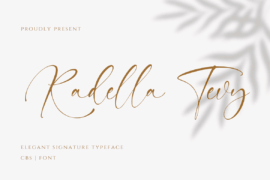 Radella Tevy Font