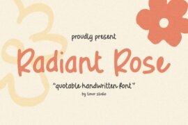 Radiant Rose Font