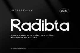 Radibta Font