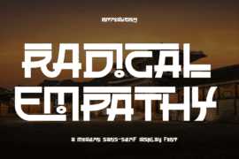 RADICAL EMPATHY DEMO Font