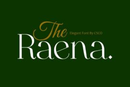 Raena Demo Font