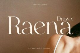 Raena Drawn Demo Font