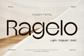 Ragelo Demo Font Family