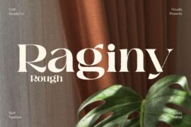 Raginy Rough Demo Font
