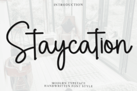 Rainday Staycation Font
