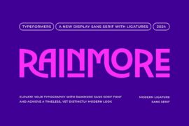 RAINMORE Font