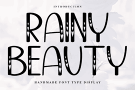 Rainy Beauty Font