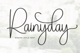 Rainyday Font