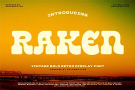 Raken Personal Use Only Font