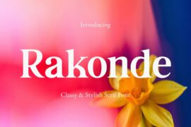 Rakonde Font