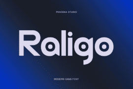 Raligo DEMO Font