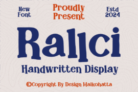 Rallci Font
