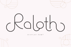 Raloth Font