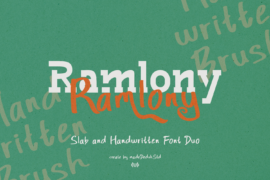 Ramlony DEMO Font