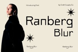 Ranberg Blur Demo Font